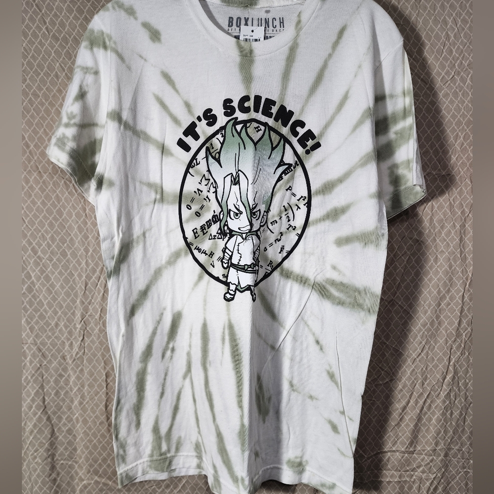 NWT Box Lunch Dr. Stone "It's Science" Graphic Tshirt Men's Medium